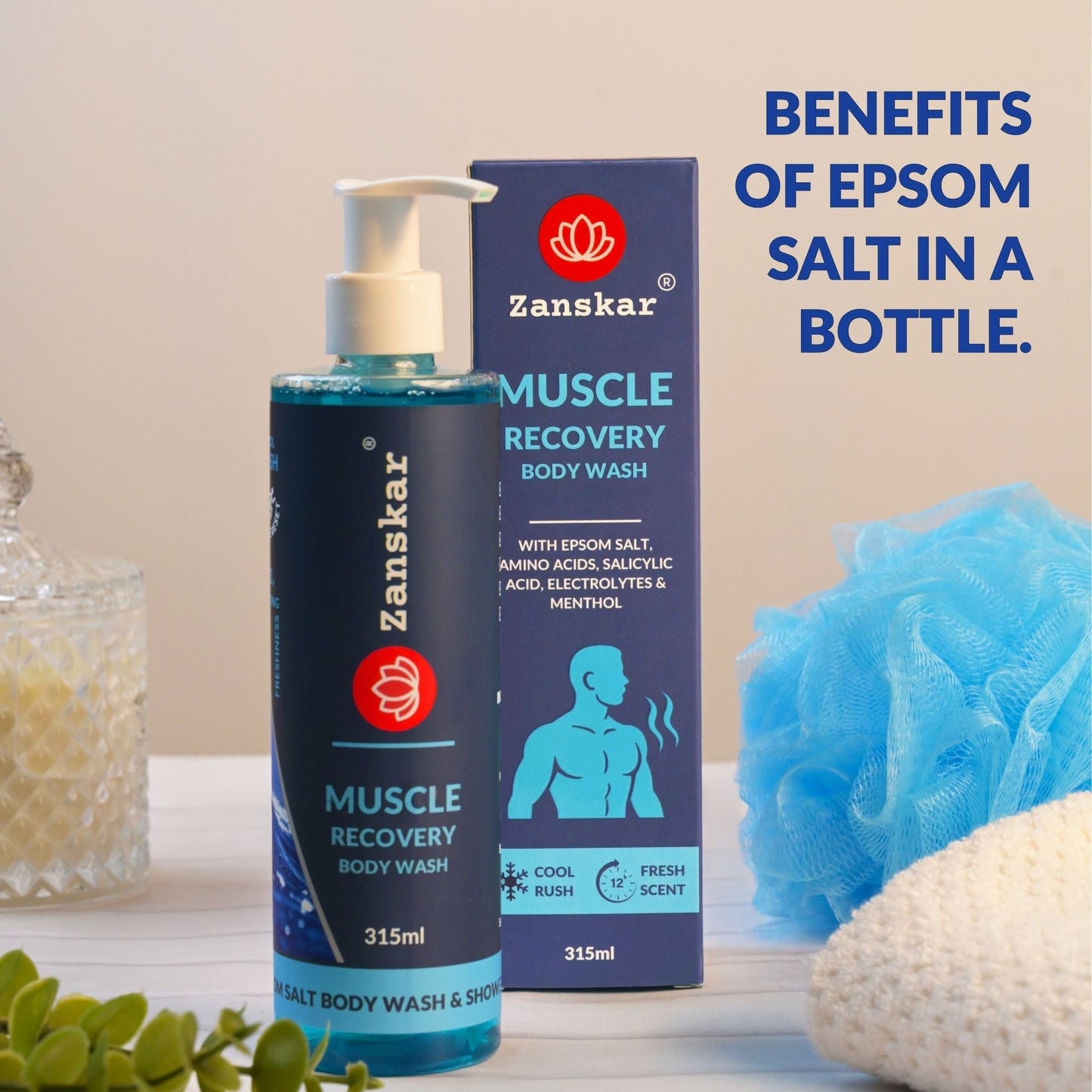 Muscle Recovery Body Wash (315ml)