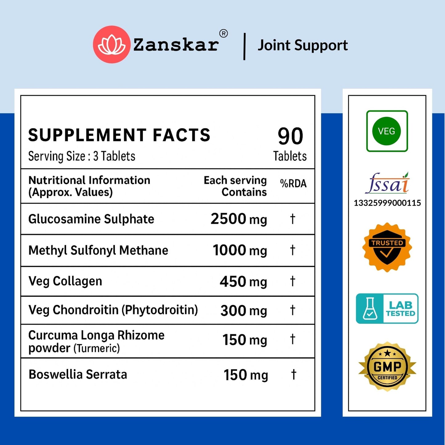 Cartilage & Joint Support Supplement